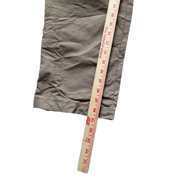 Mens Tan REI Convertible Nylon Cargo Pants - Picture 5 of 11
